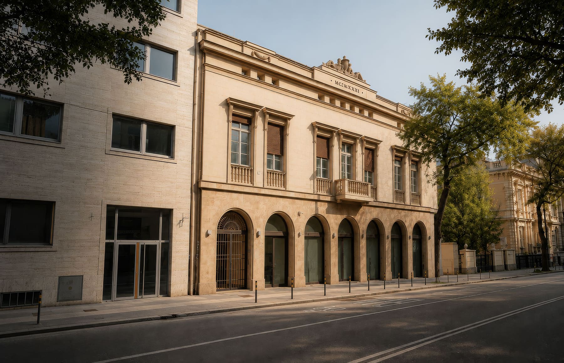 Historická budova na adrese Štefánikova 14 v bratislavskom Starom Meste